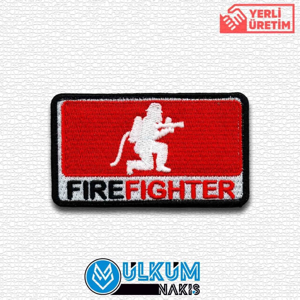 Fire Fighter Glow In The Dark Patch