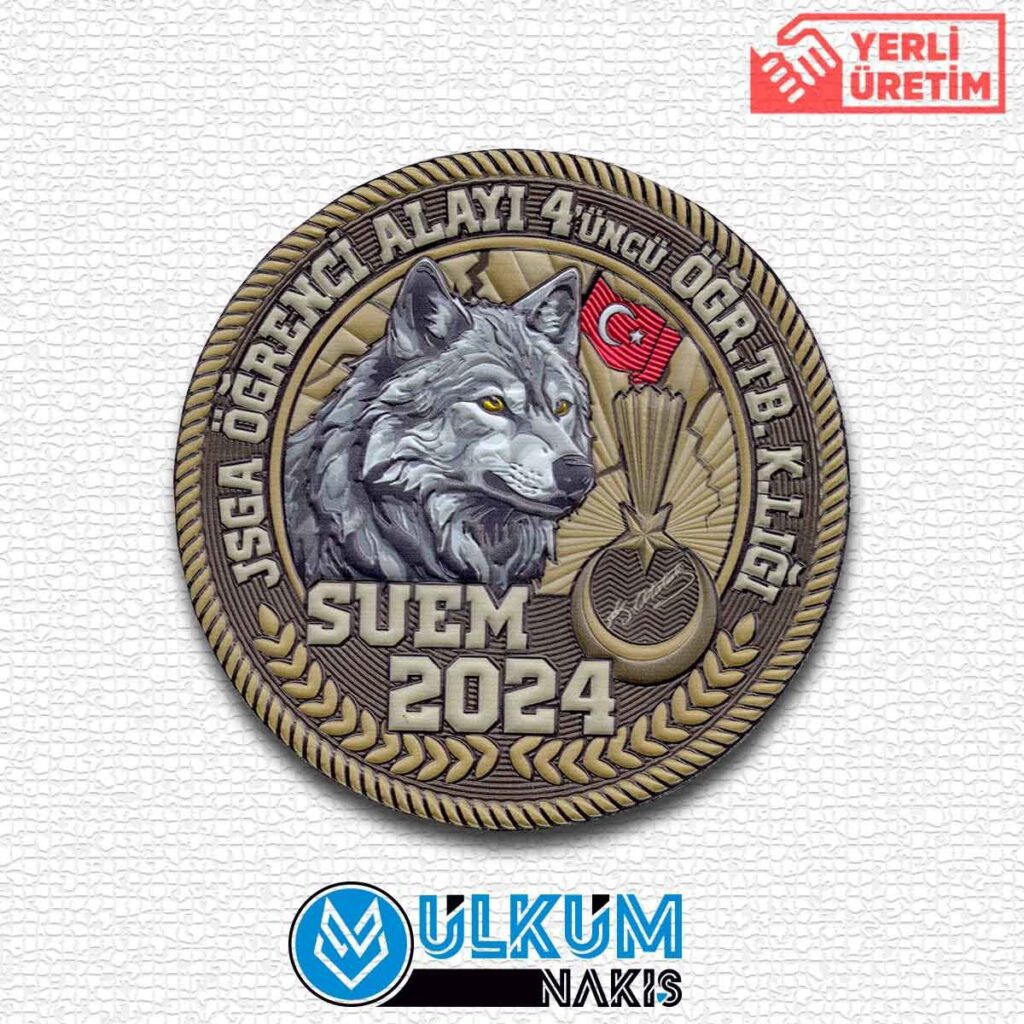 Jsga Öğrenci Alayı 4'üncü Öğr.Tb.K.Lığı Suem 2024 Tpu Patch