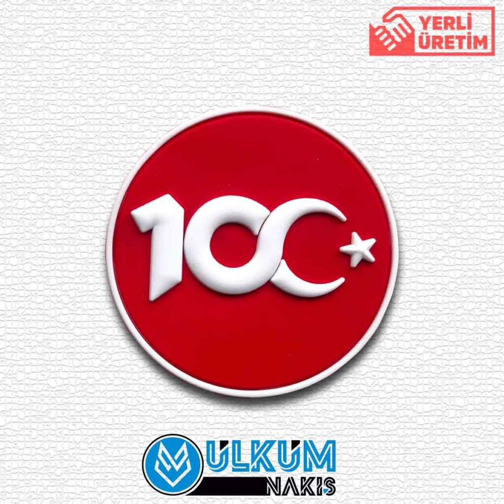 100'üncü Yıl Pvc Patch