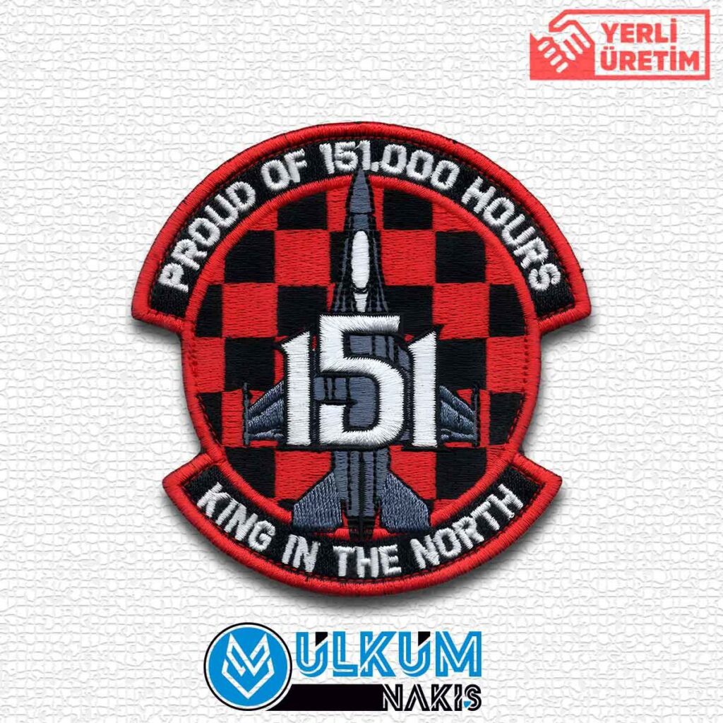 151 Filo 151.000 Hours Patch