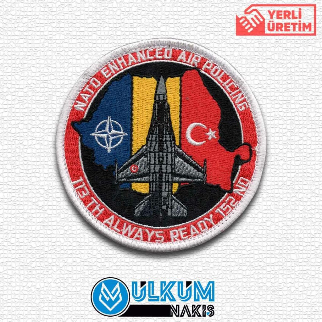 Nato Enhanced Air Policing 113 th Always Ready 152 nd Patch