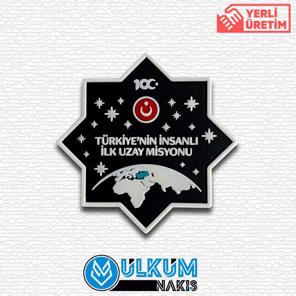 Türkiye'nin İlk Uzay Misyonu Pvc Patch