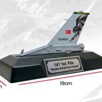 161 Filo 1/30 Ölçekli F-16 Dikey Stabilize - Görsel 2
