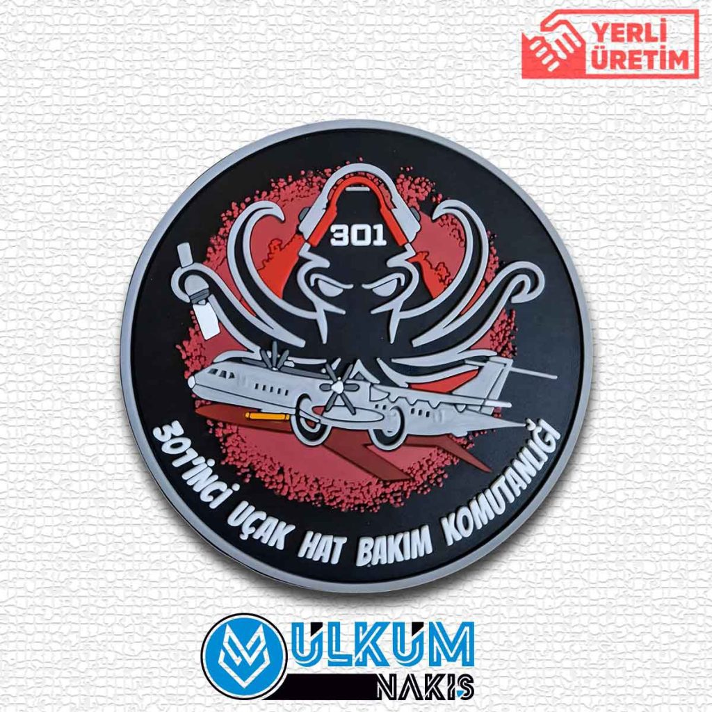 301'İnci Uçak Hat Bakım Komutanlığı Pvc Patch