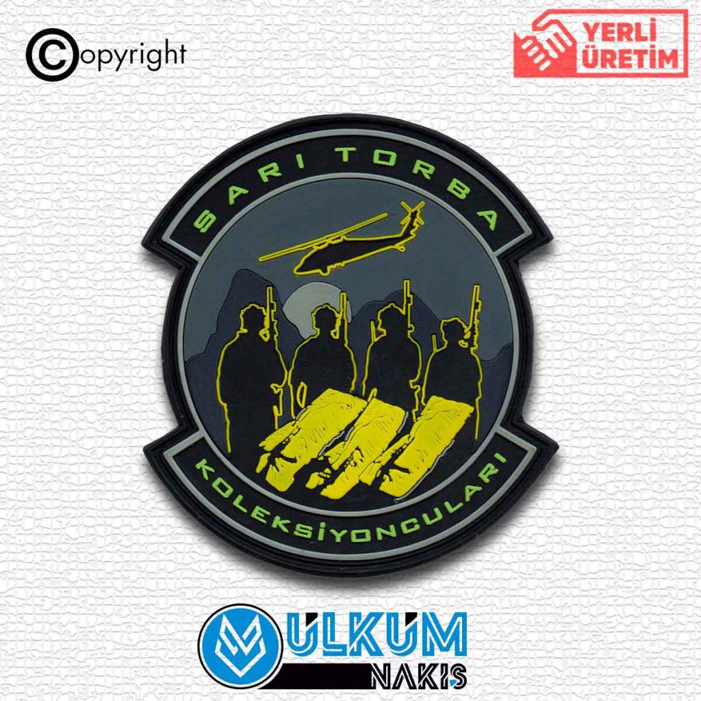 Sarı Torba Koleksiyoncuları Pvc Patch