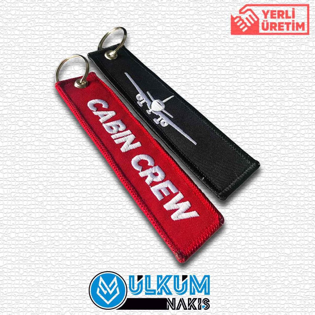 Cabin Crew Nakış Anahtarlık