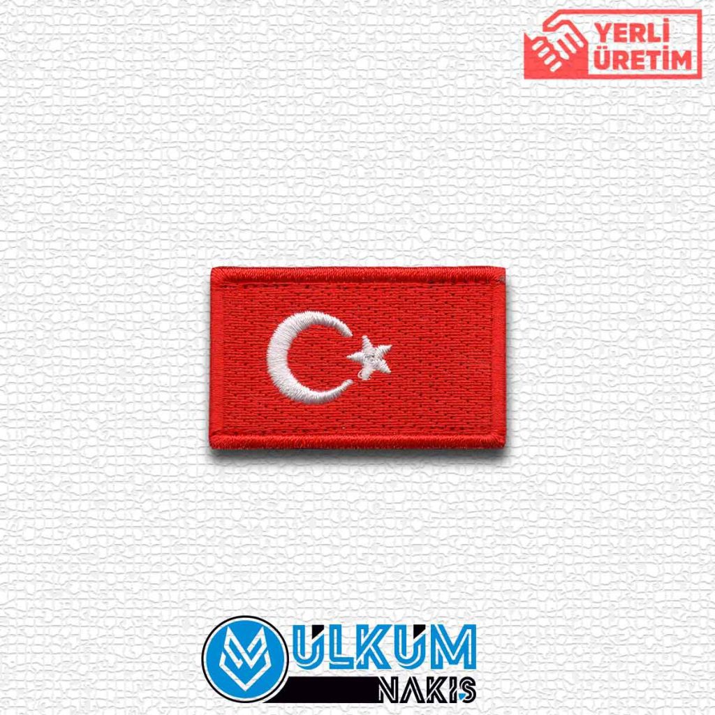 5x3 cm Bayrak Patch