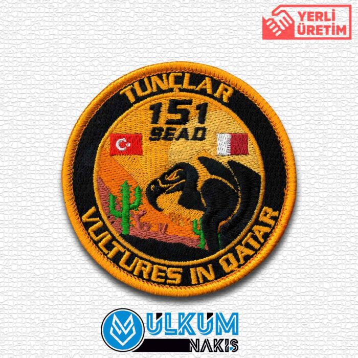 151 Tunçlar Vultuers In Qatar Patch
