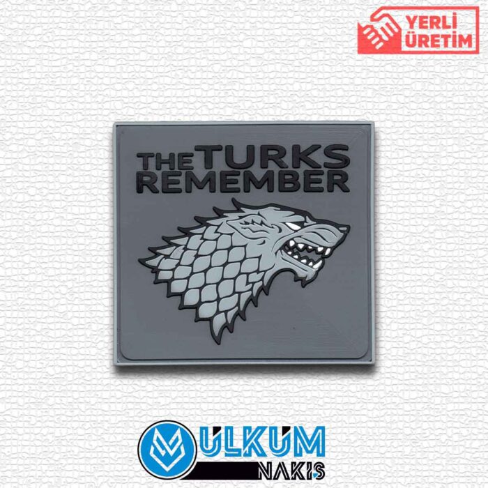 The Turks Remember Pvc Patch