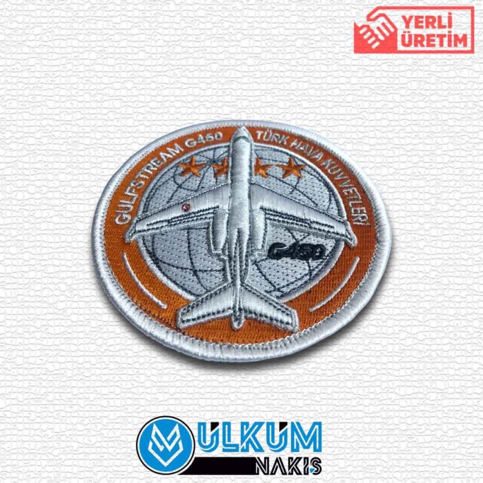 Türk Hava Kuvvetleri Gulfstream G450 Patch - Görsel 2