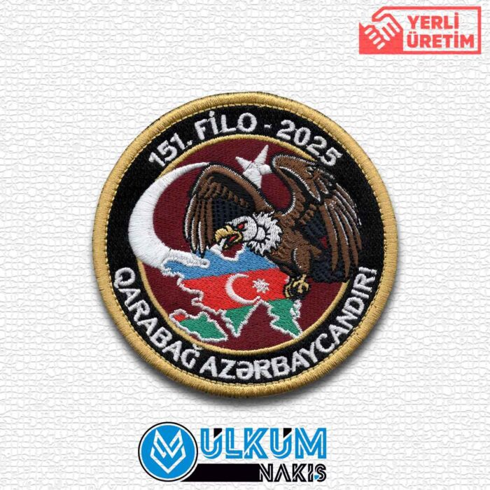 151. Filo-2025 Qarabağ Azerbaycandır Patch