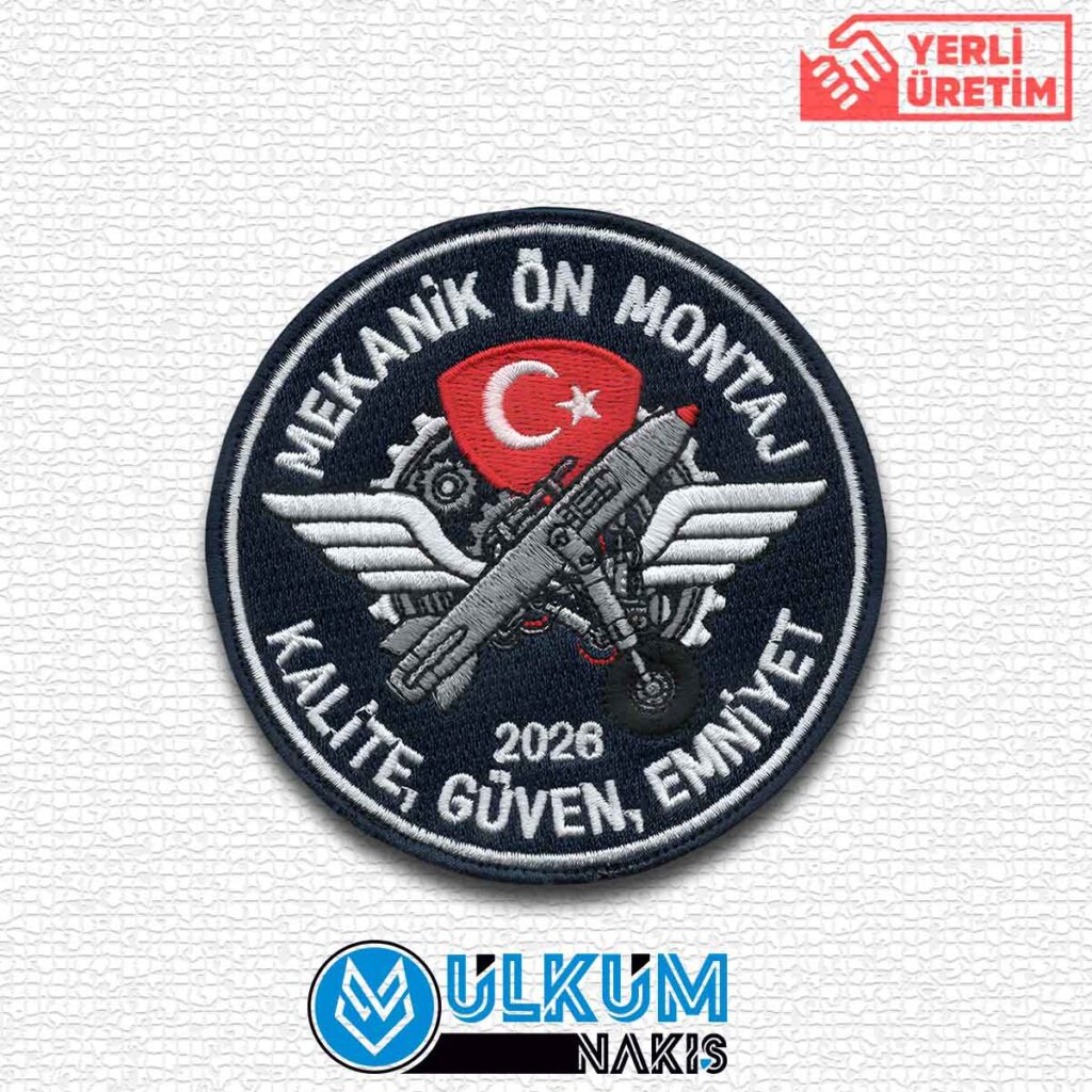 Mekanik Ön Montaj Kalite Güven Emniyet Patch