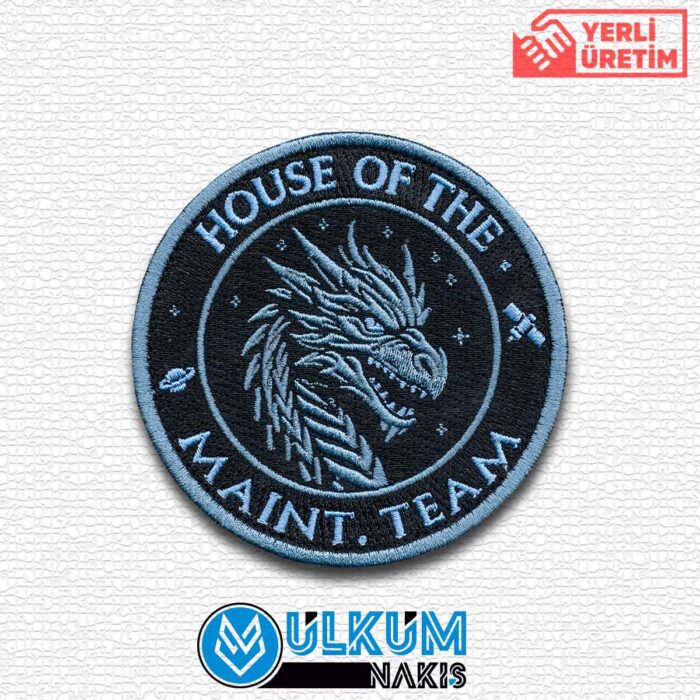 House Of The Maint.Team Patch