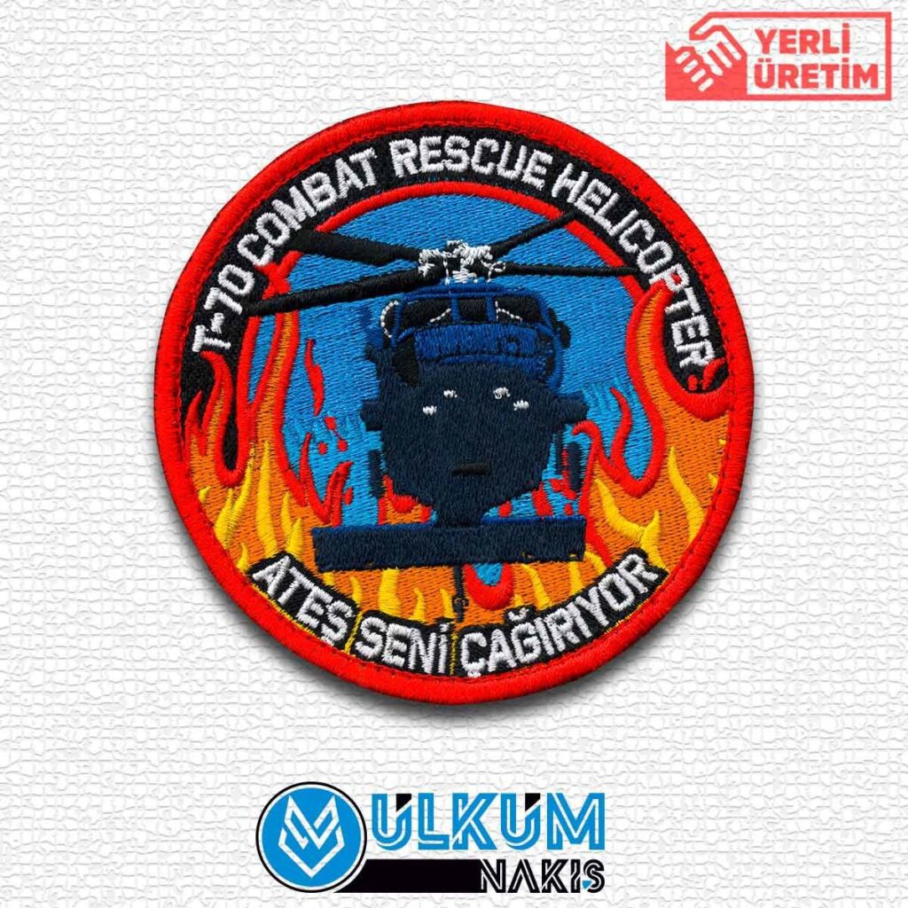 T-70 Combat Rescue Helicopter Ates Seni Cagiriyor Patch