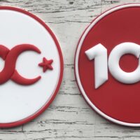 100'üncü Yıl Pvc Patch - Görsel 3