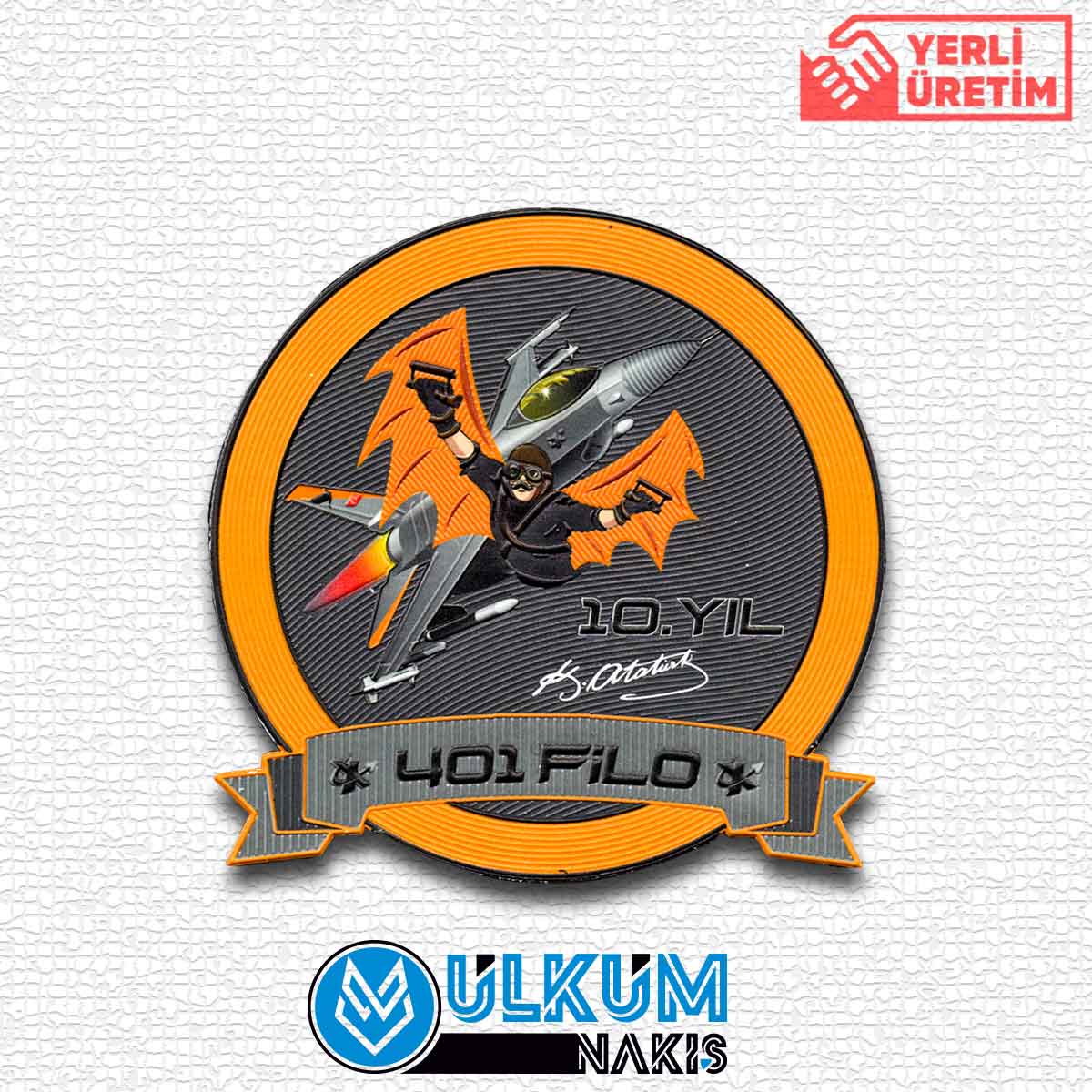401 Filo 10.Yıl Tpu Patch