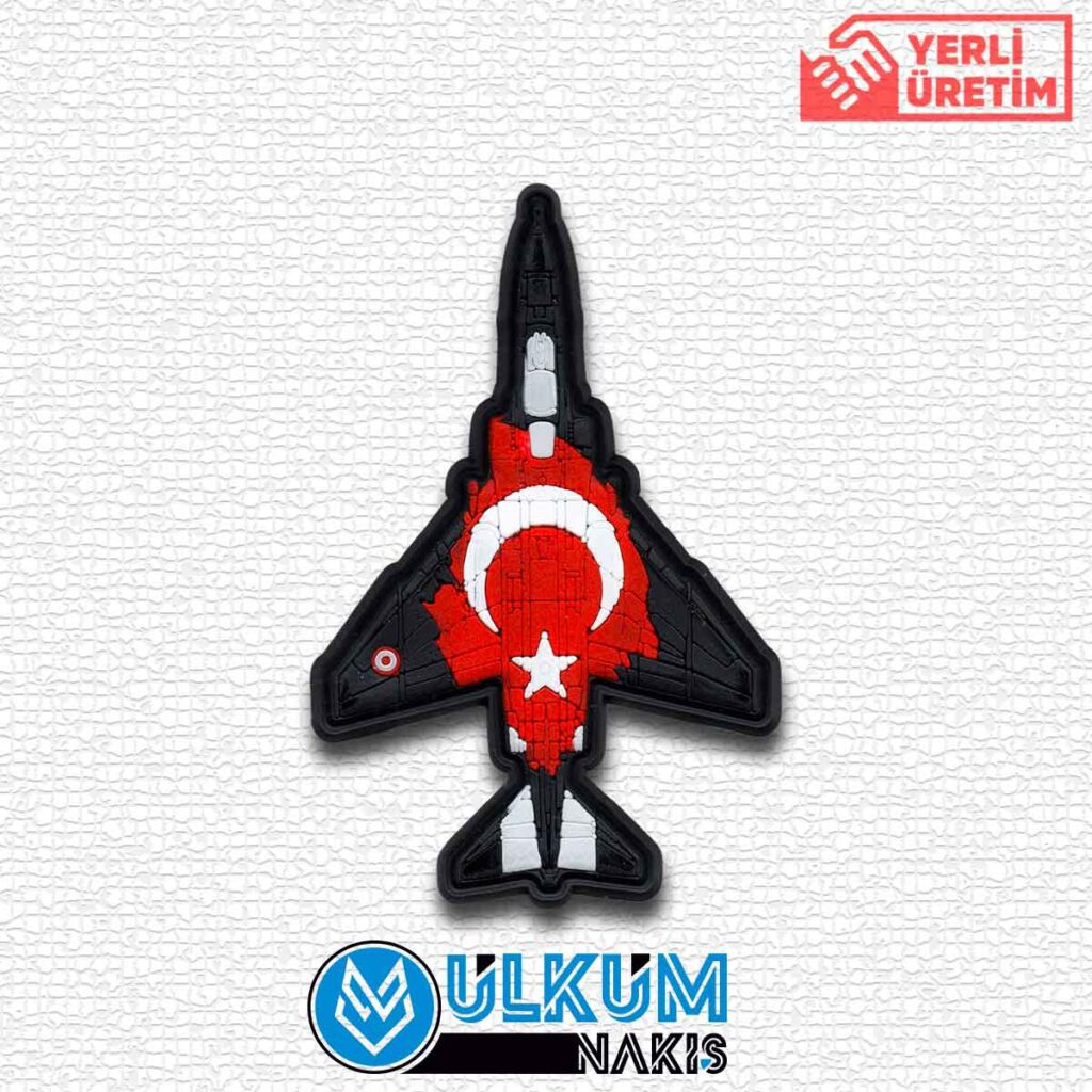 Türk Hava Kuvvetleri F-4 Phantom 50. Uçuş Yılı Pvc Patch