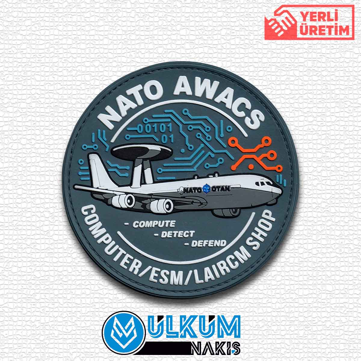 Nato Awacs Computer/Esm/Laircm/ Shop Pvc Patch