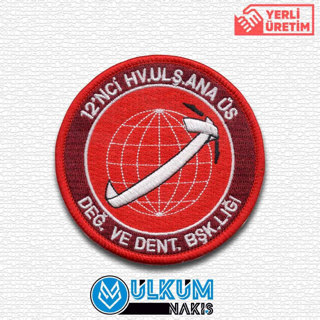 12'nci Hv. Ulş. Ana Üs Değ. ve Dent. Bşk. Lığı Patch