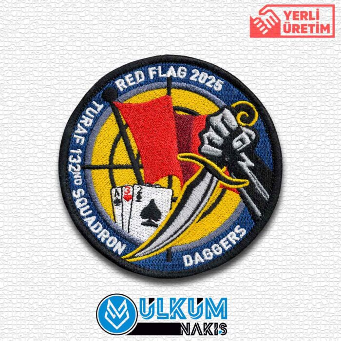 Turaf 132 nd Squadron Daggers Red Flag 2025 Patch
