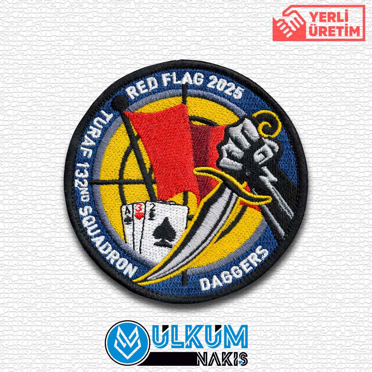 Turaf 132 nd Squadron Daggers Red Flag 2025 Patch