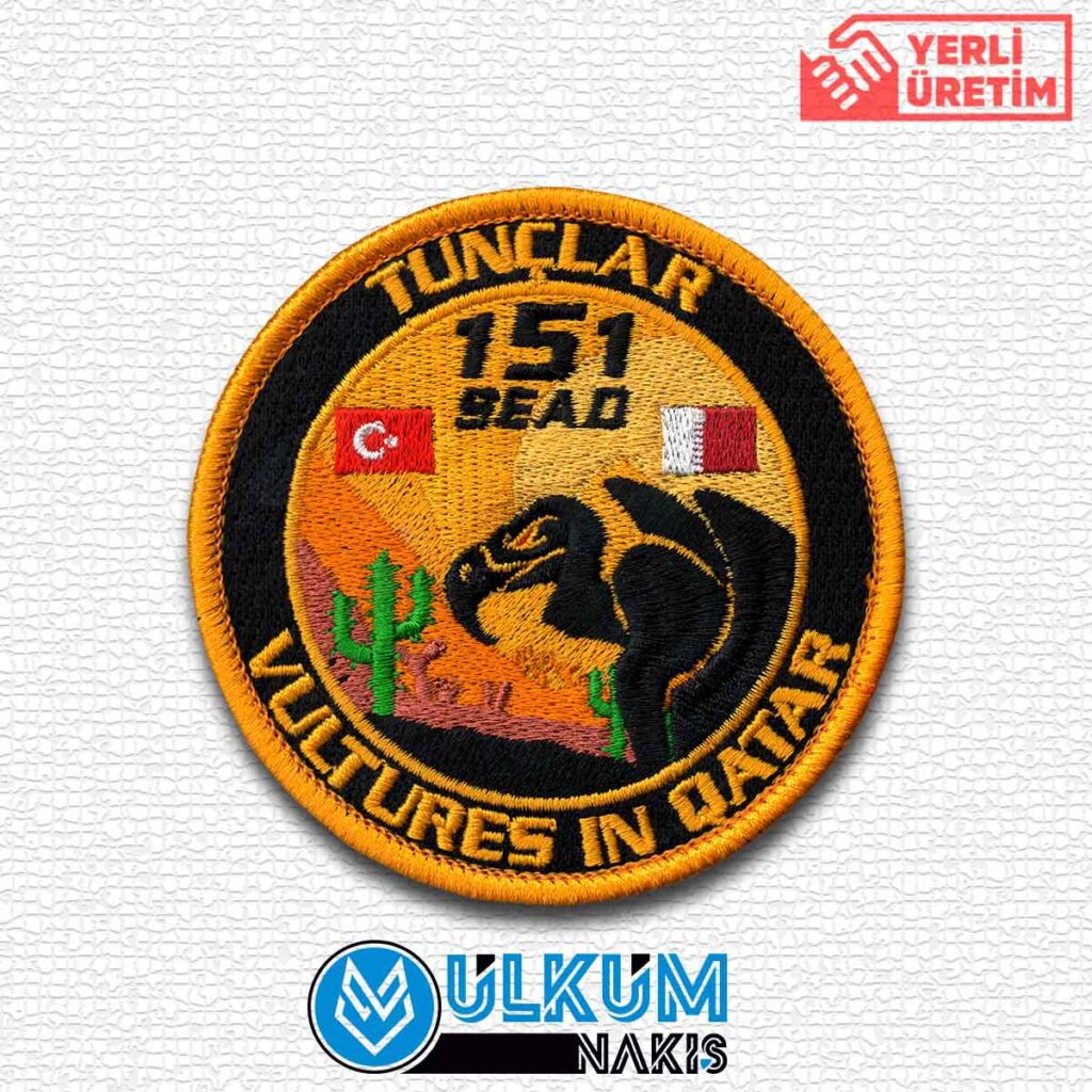 151 Tunçlar Vultuers In Qatar Patch