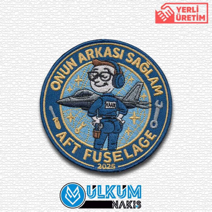 Kaan Onun Arkası Sağlam Aft Fuselage Patch
