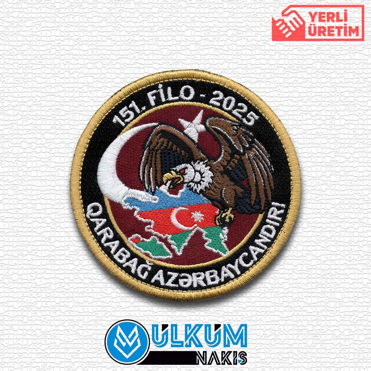 151. Filo-2025 Qarabağ Azerbaycandır Patch