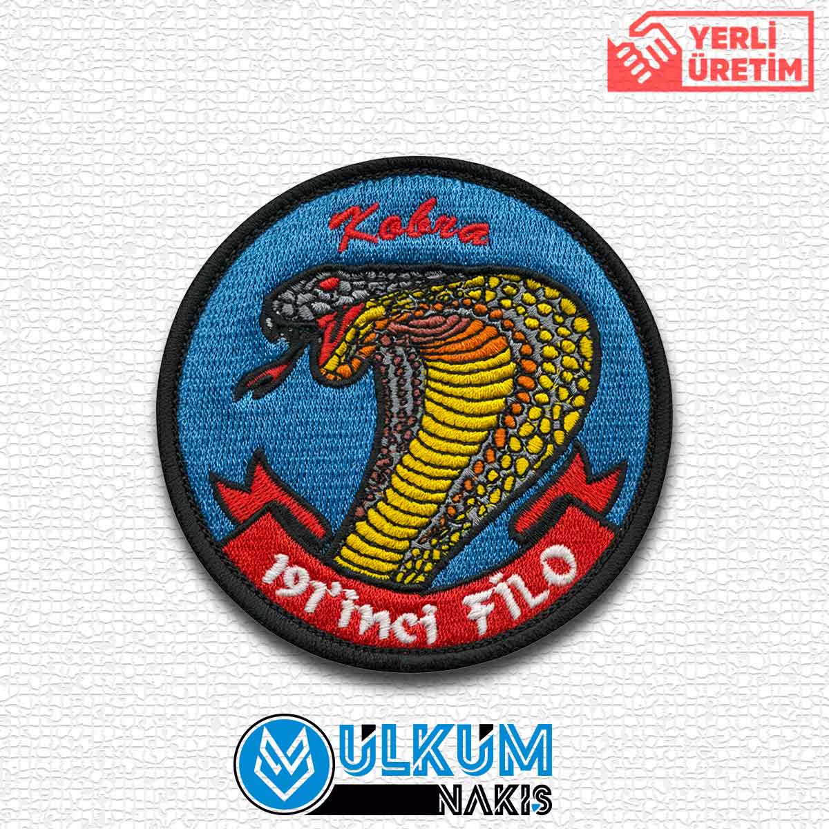 191 Filo Kobra Glow In The Dark Patch