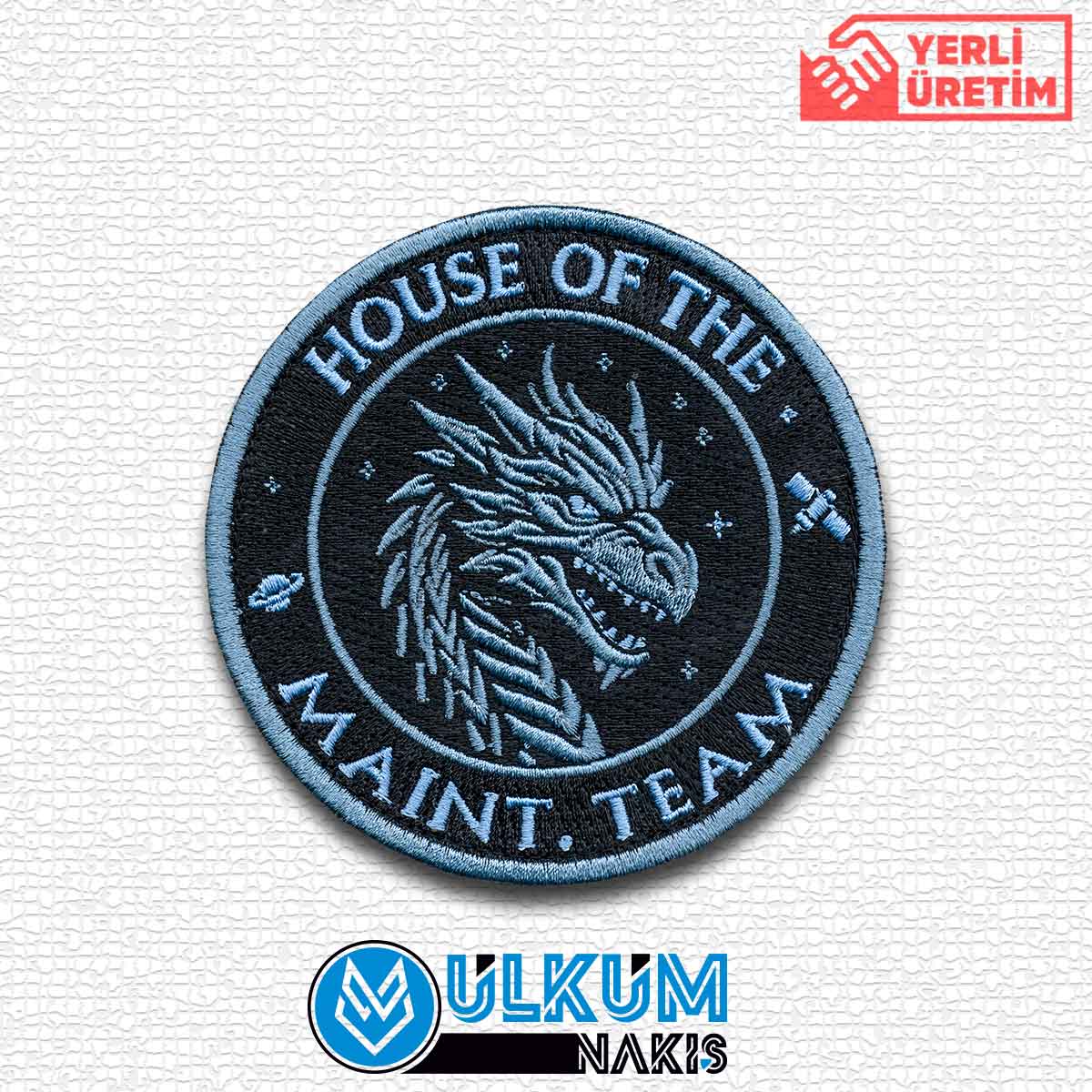House Of The Maint.Team Patch