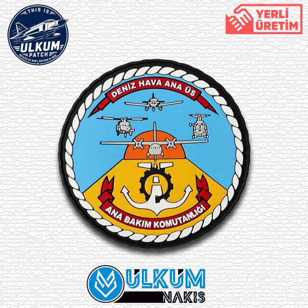 Deniz Hava Üs Ana Bakım Komutanlığı Pvc Patch