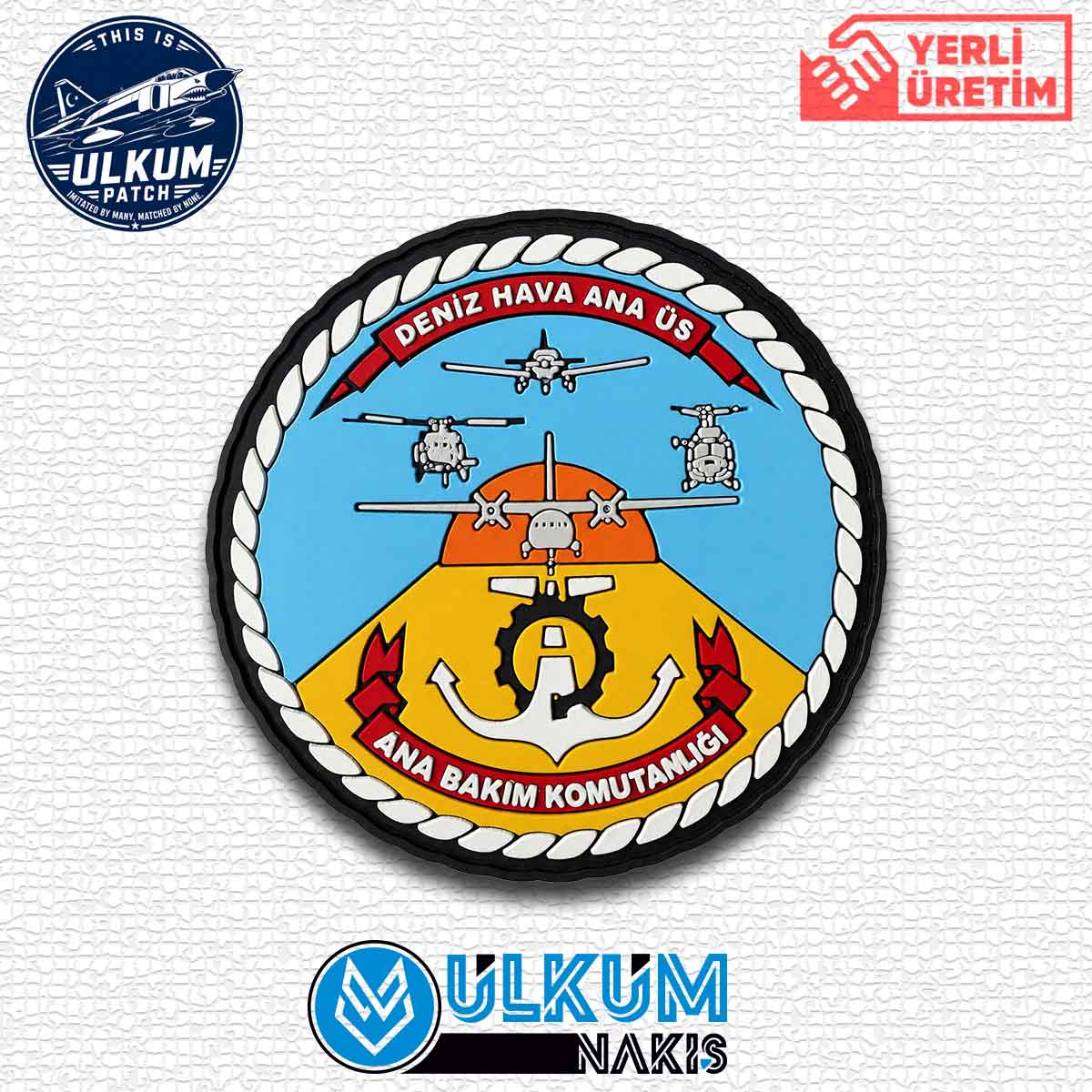 Deniz Hava Üs Ana Bakım Komutanlığı Pvc Patch