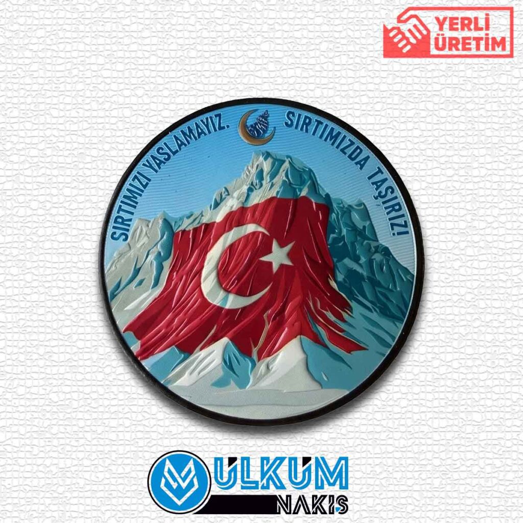 Sırtımızı Yaslamayız Sırtımızda Taşırız TPU Patch