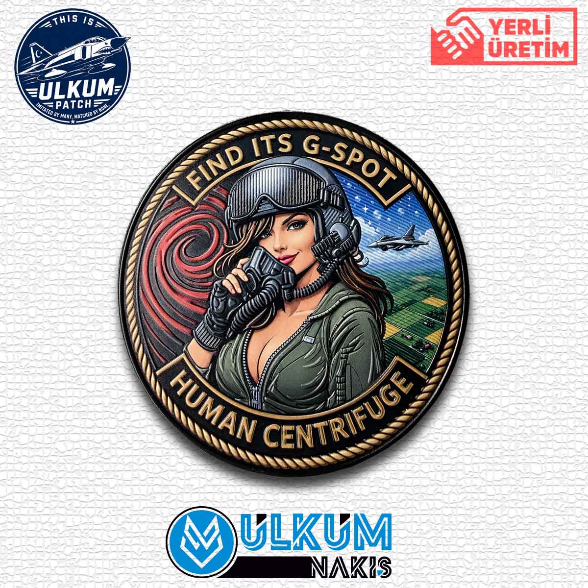 Find Its G-Spot Human Centrifuge Tpu Patch
