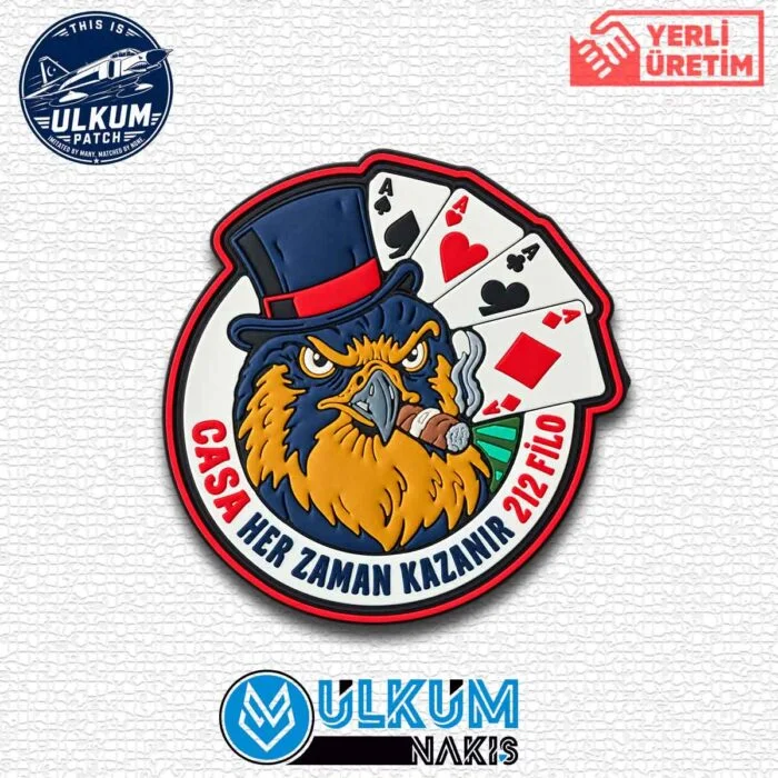 212 Filo Casa Her Zaman Kazanır Pvc Patch