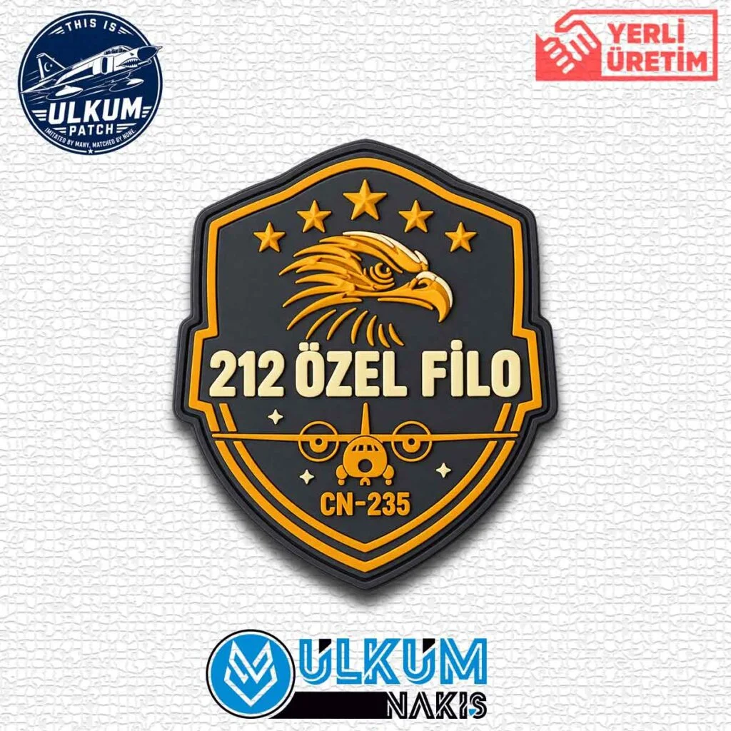 212 Özel Filo Cn-235 Özel Filo Pvc Patch
