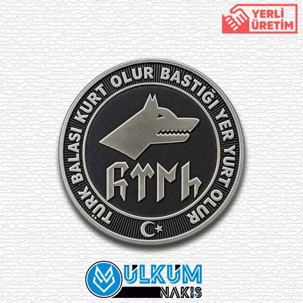 Türk Balası Kurt Olur Bastğı Yer Yurt Olur Tpu Patch