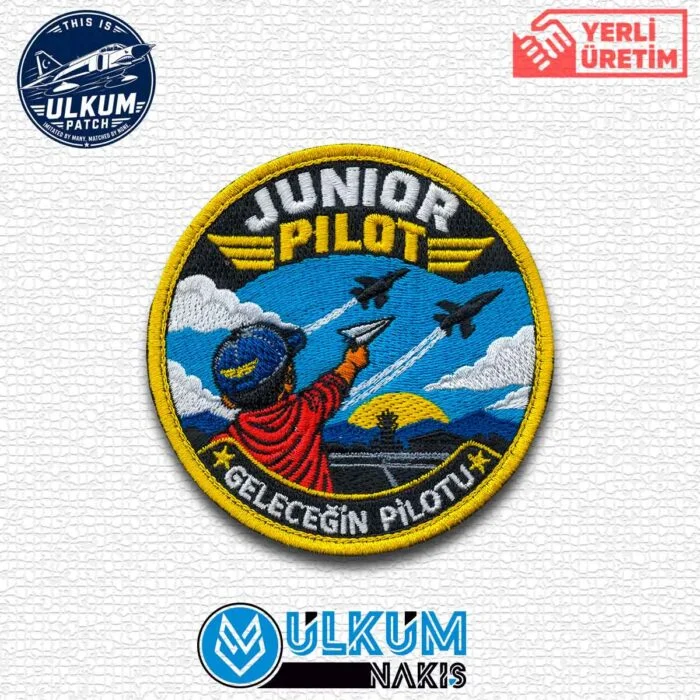 Özel Üretim Geleceğin Pilotu Junior Pilot Patch
