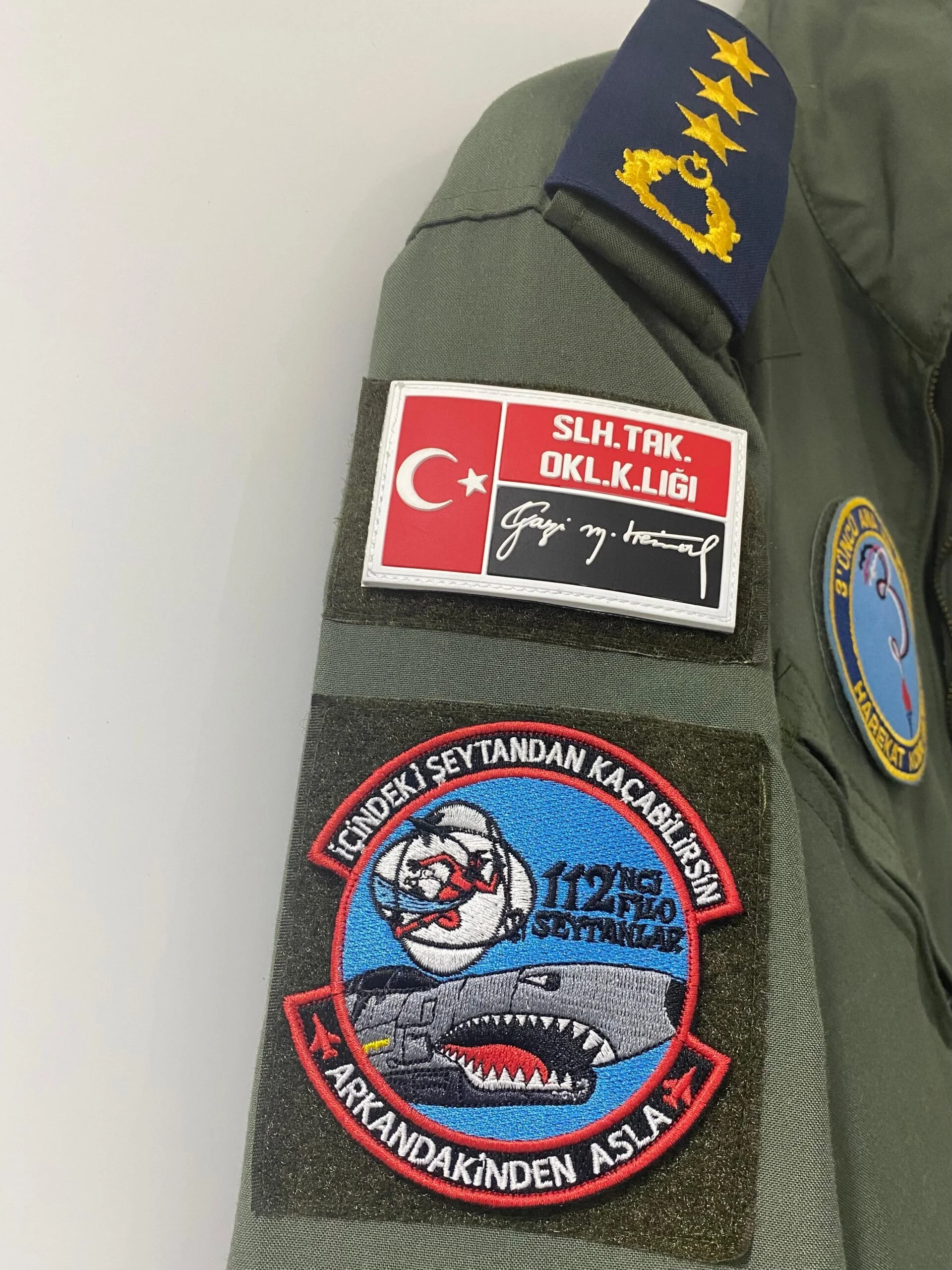 112 Filo Şeytanlar Retro Patch - Görsel 2